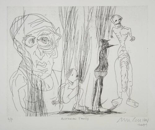 Australian Family  von Adam Cullen, Druck kaufen auf Singulart