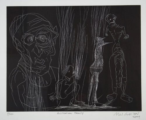 Australian Family  von Adam Cullen, Druck kaufen auf Singulart