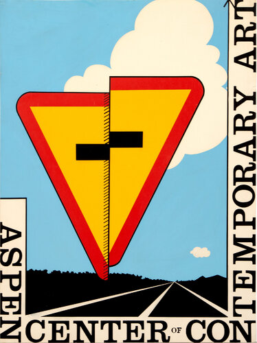 Aspen Center Of Contemporary Art by Allan D'Arcangelo, Print for Sale on Singulart