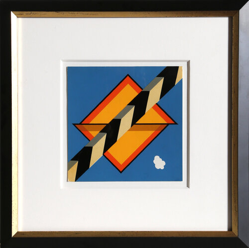 Untitled from Banner di Allan D'Arcangelo, Stampa in vendita su Singulart