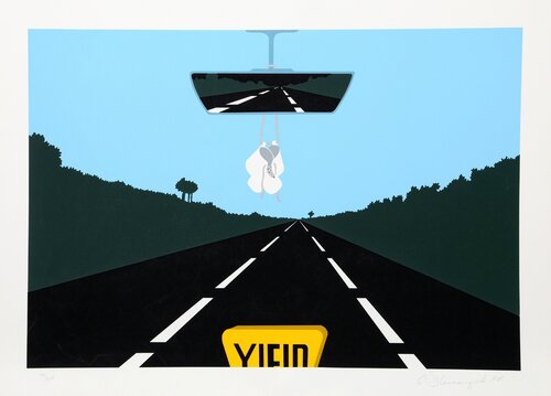 The Holy Family di Allan D'Arcangelo, Stampa in vendita su Singulart