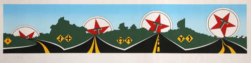 Morning Star (Texaco) by Allan D'Arcangelo, 인쇄 for Sale on Singulart