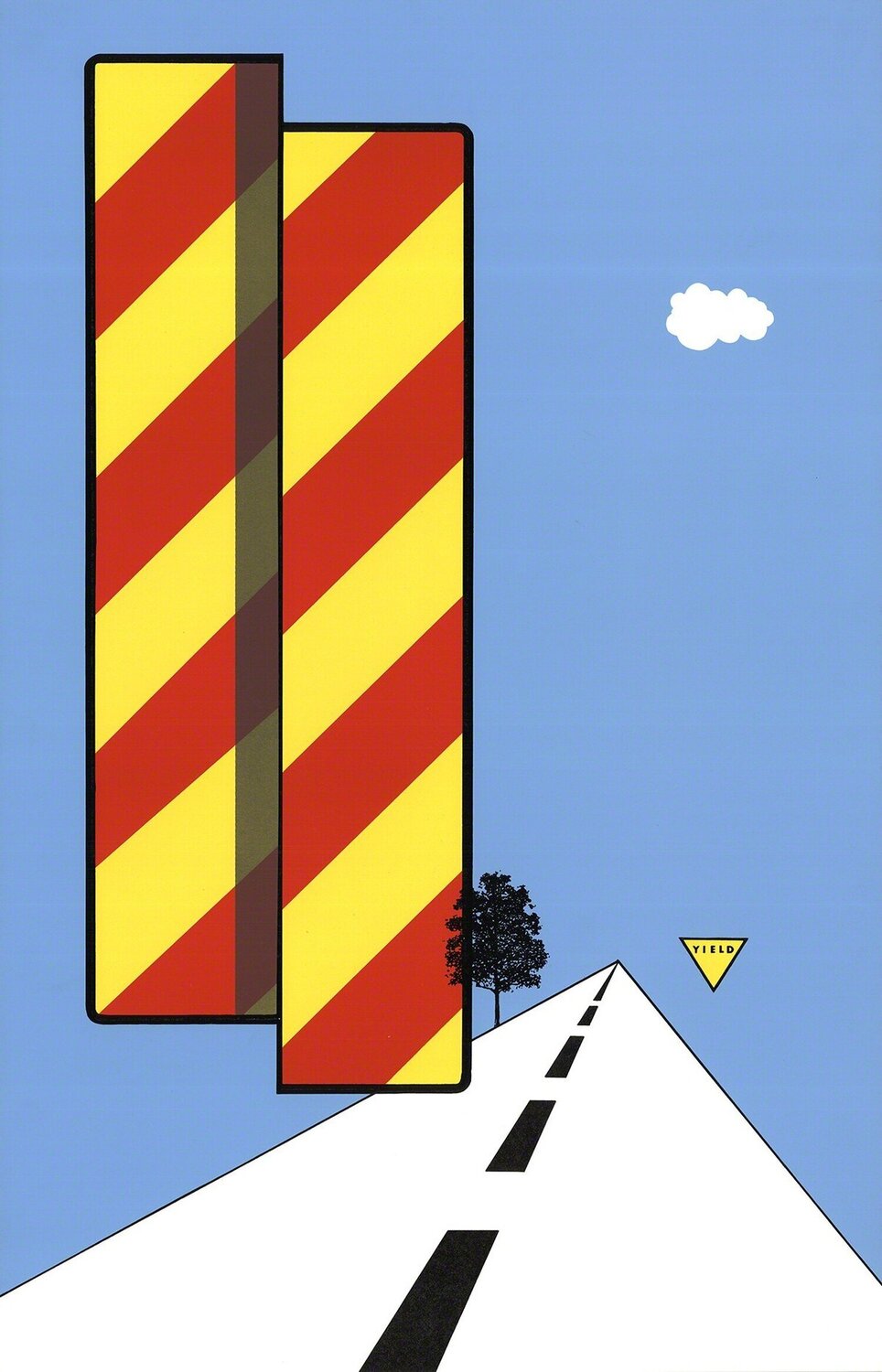 Yield Allan D'Arcangelo Afdruk te koop
