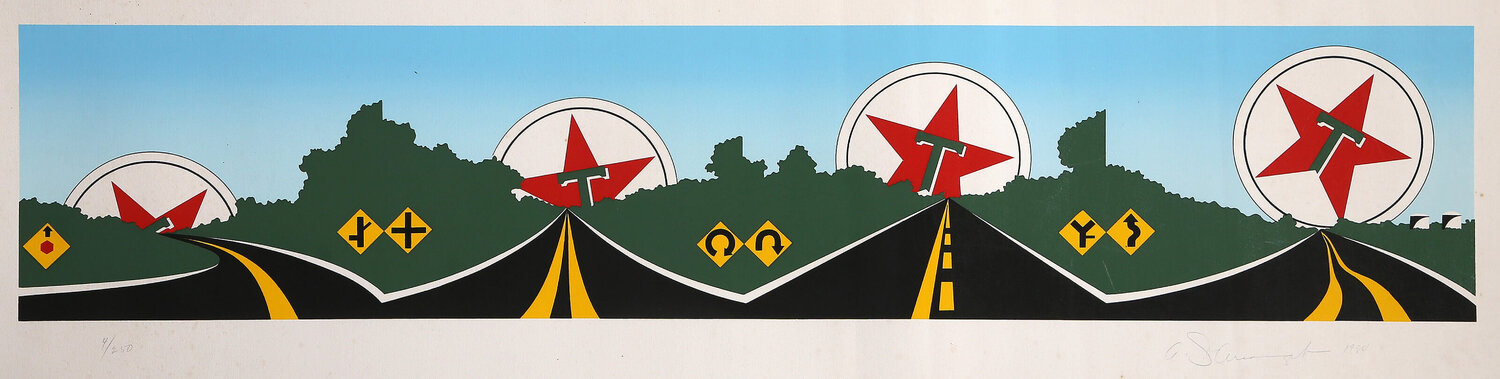 Morning Star (Texaco) Allan D'Arcangelo Édition à vendre