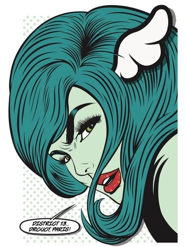 District 13… Drouot, Paris von D*Face, Druck kaufen auf Singulart