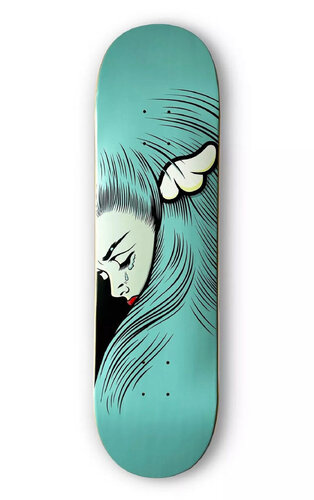 Skate Deck 'Cry Baby' van D*Face, Afdruk te koop op Singulart