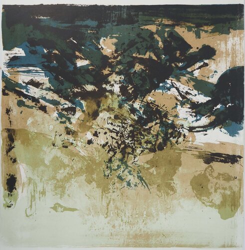 Paysage abstrait by Danhôo, Print for Sale on Singulart