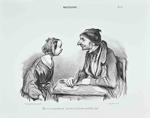 Macédoine, no. 27 by Honoré Daumier, Print for Sale on Singulart