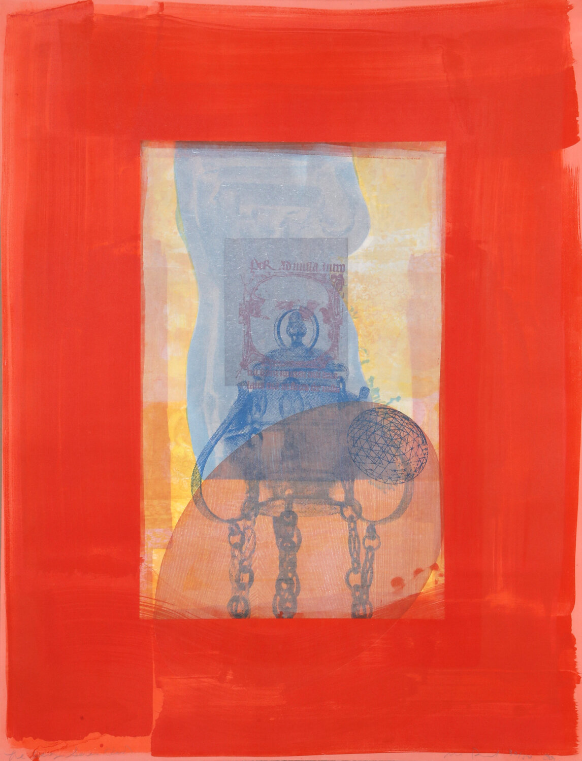Red from the Being Series Michael David Druck zu verkaufen