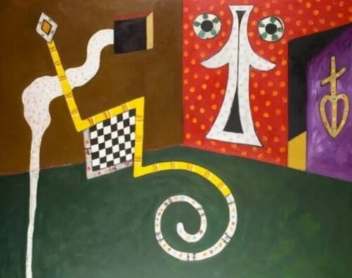 Phantom in The Room No 9 by Alan Davie, Painting for Sale on Singulart