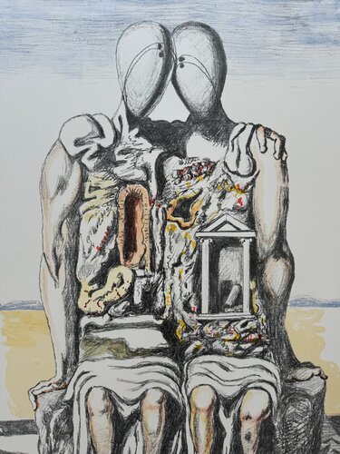 Gli archeologi  by Giorgio de Chirico, 인쇄 for Sale on Singulart