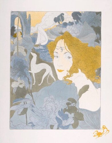Retour by Georges de Feure, Print for Sale on Singulart