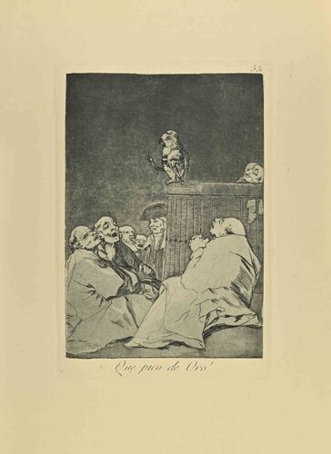 Que pico de Oro! by Francisco de Goya, Print for Sale on Singulart