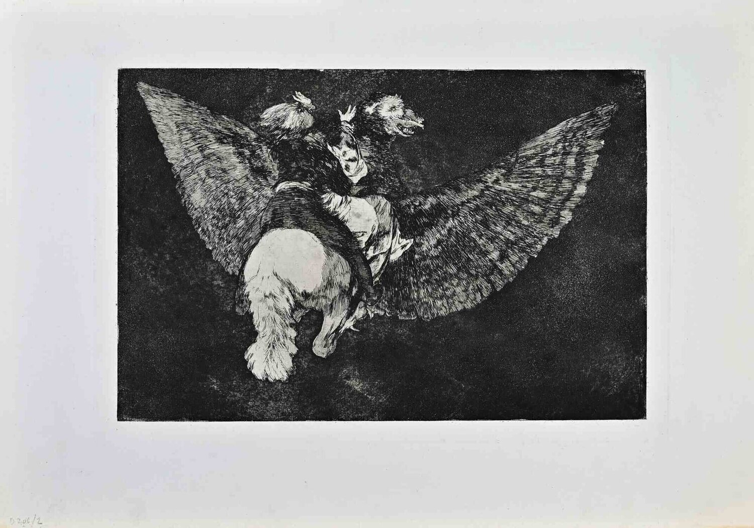 Disparate Volante Francisco de Goya Druck zu verkaufen