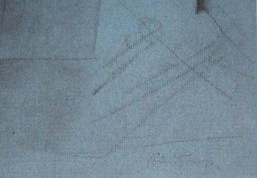 Repos sur la jetée van Roger de la Fresnaye, Afdruk te koop op Singulart