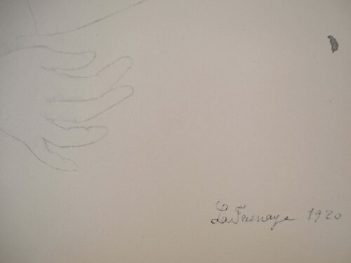 Femme cubiste à la capeline van Roger de la Fresnaye, Afdruk te koop op Singulart