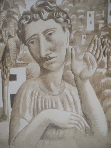 Le rêveur de Grasse van Roger de la Fresnaye, Afdruk te koop op Singulart
