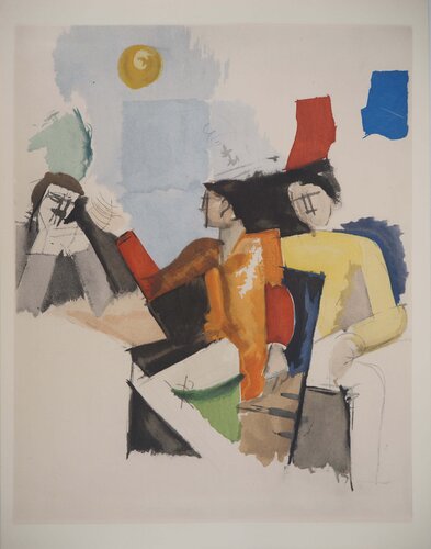 Etude pour La conquête de l'air, Lithographie by Roger de la Fresnaye, Print for Sale on Singulart