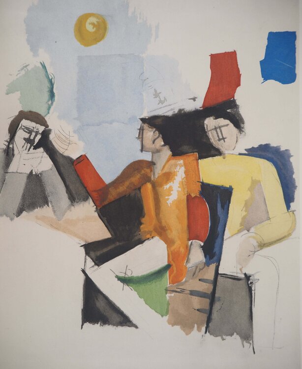 Etude pour La conquête de l'air Roger de la Fresnaye