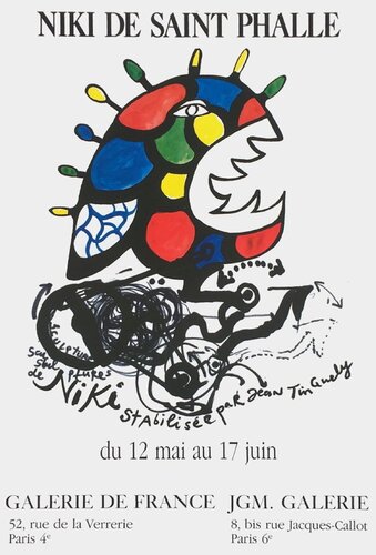 Expo 89 - Galerie de France - JGM. Galerie by Niki de Saint Phalle, Print for Sale on Singulart