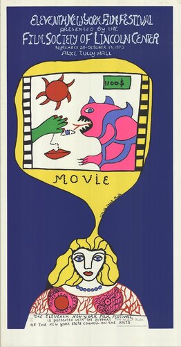 Eleventh New York Film Festival by Niki de Saint Phalle, Print for Sale on Singulart