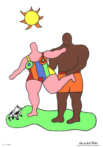 Sur la Plage II by Niki de Saint Phalle, Print for Sale on Singulart