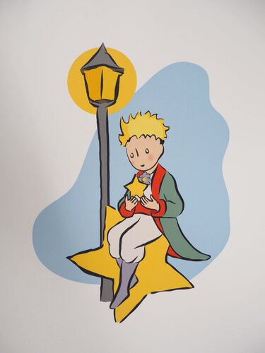 Le Petit Prince allume une étoile by Antoine de Saint-Exupéry, Print for Sale on Singulart