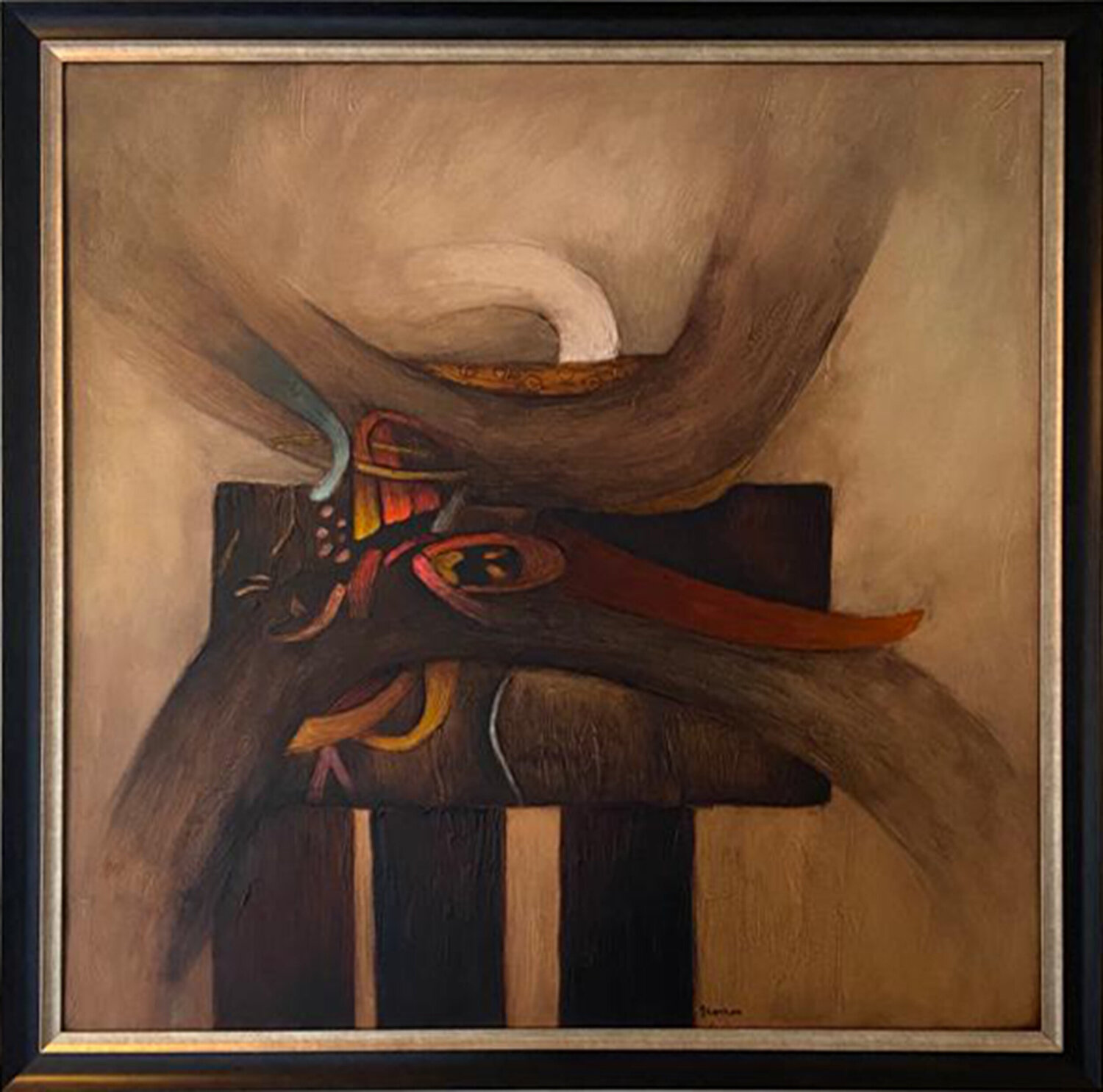 Ceremonia Fernando de Szyszlo Dipinto originale in vendita