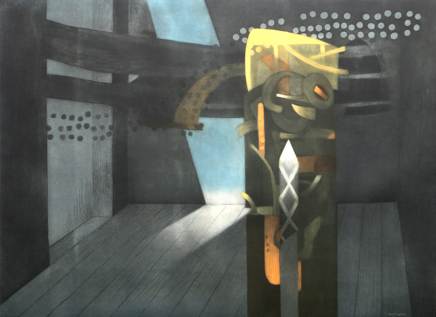 Habitation n°3 Fernando de Szyszlo Stampa in vendita