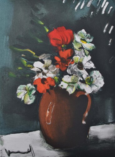 Les Anémones van Maurice de Vlaminck, Afdruk te koop op Singulart