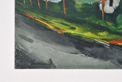 Beaumont sur Sarthe van Maurice de Vlaminck, Afdruk te koop op Singulart