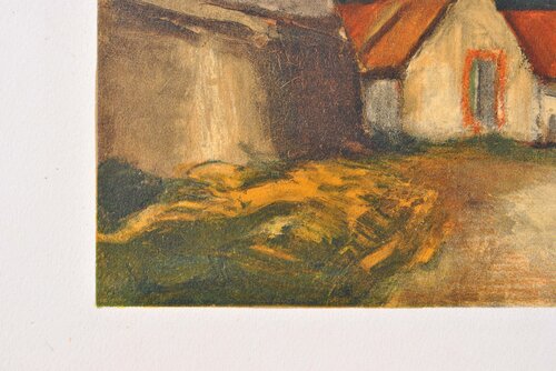 Les tilleuls sous la neig par Maurice de Vlaminck, Édition en vente sur Singulart