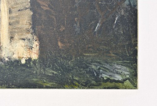 L'église de St Lubin de Cravant von Maurice de Vlaminck, Druck kaufen auf Singulart