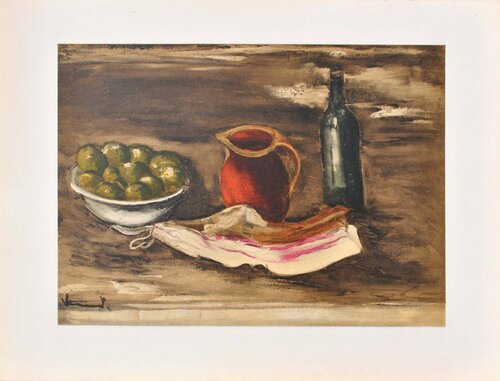 Nature morte au lard Maurice de Vlaminck