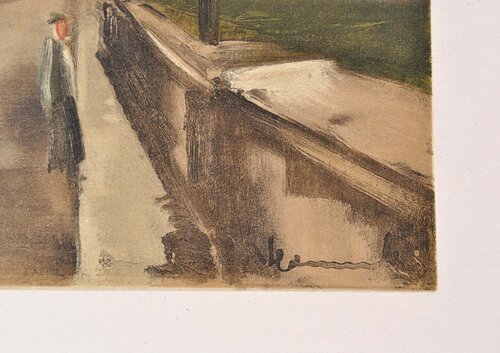 La route de Brezolles di Maurice de Vlaminck, Stampa in vendita su Singulart