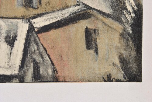 Paysage en hiver par Maurice de Vlaminck, Édition en vente sur Singulart