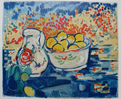 Nature morte aux fruits by Maurice de Vlaminck, Print for Sale on Singulart