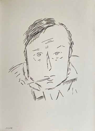 Autoportrait van Maurice de Vlaminck, Afdruk te koop op Singulart