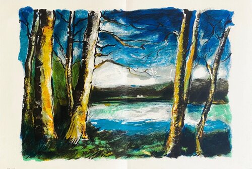 L'étang de Tardais van Maurice de Vlaminck, Afdruk te koop op Singulart