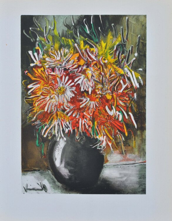 Bouquet de reines marguerites Maurice de Vlaminck