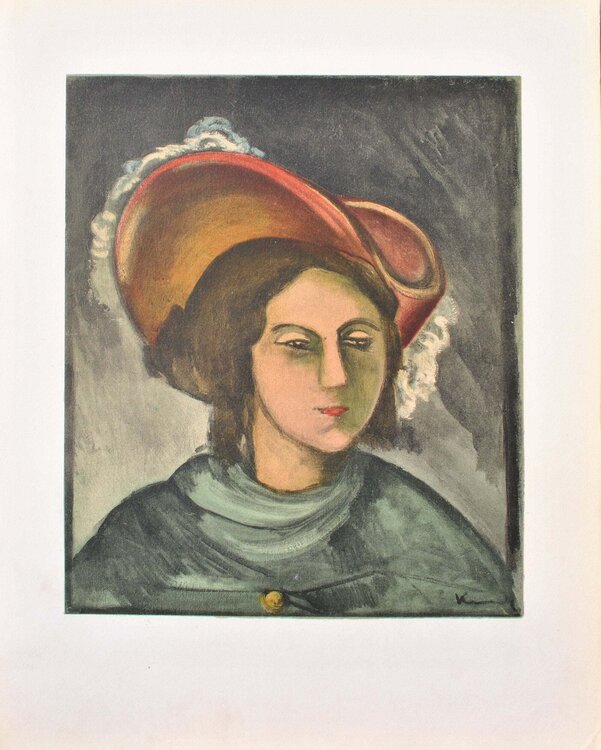 Portrait de Madeleine Maurice de Vlaminck