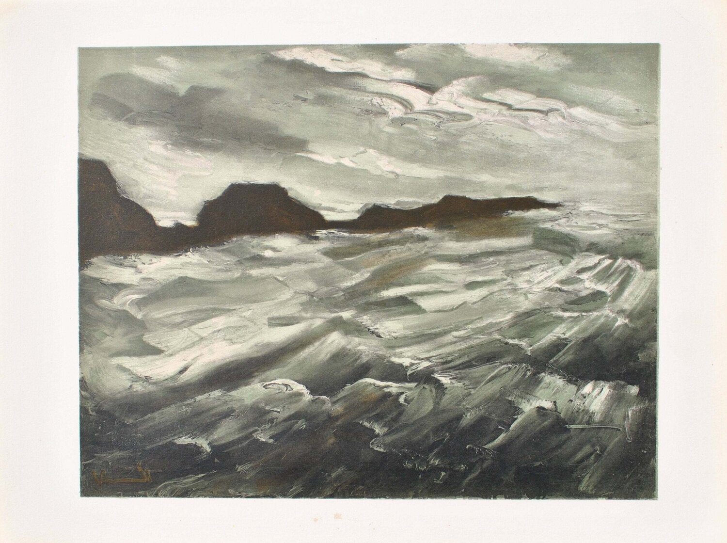 La baie des trépassés Maurice de Vlaminck Afdruk te koop