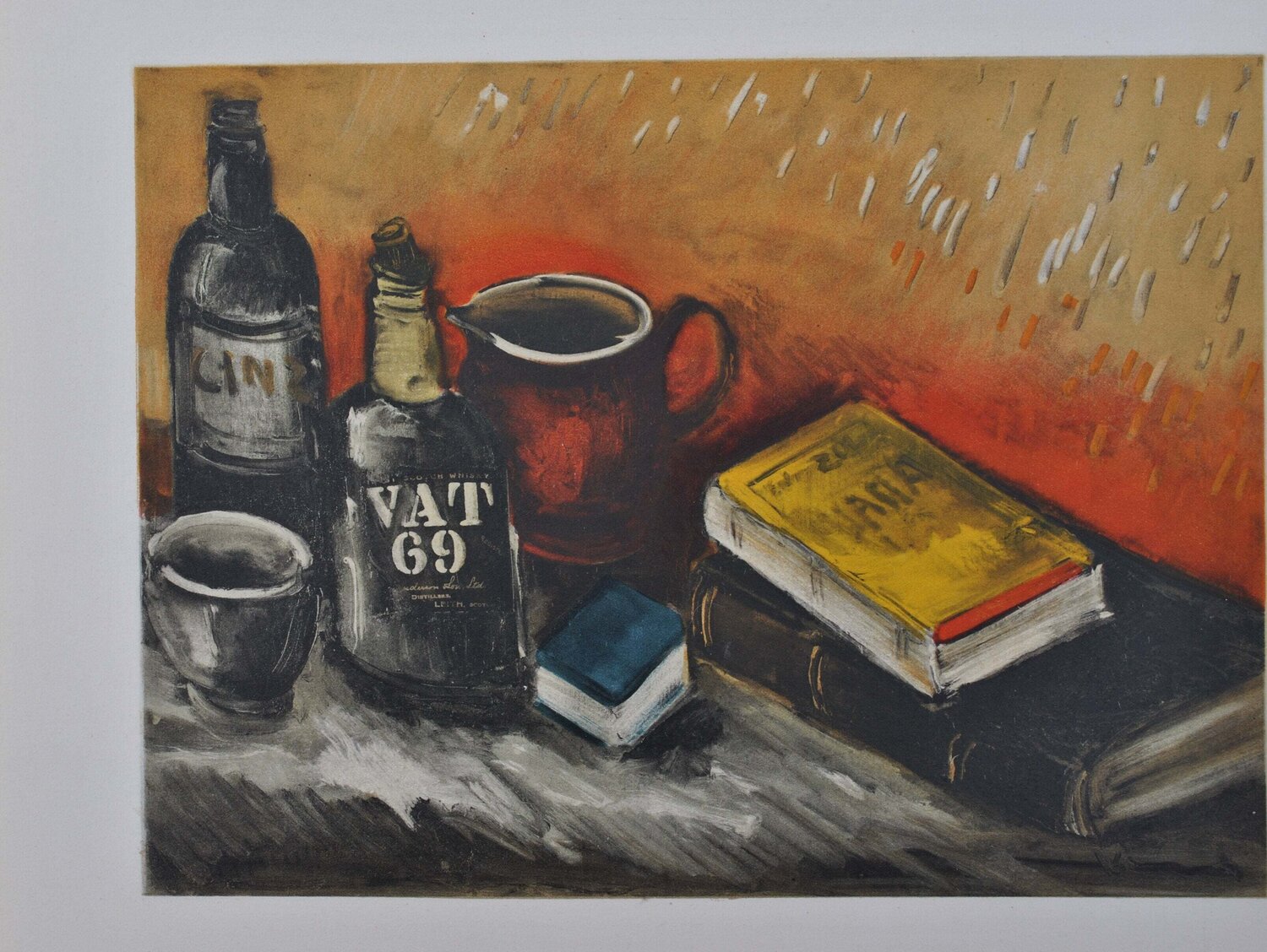 Nature morte au whisky Maurice de Vlaminck