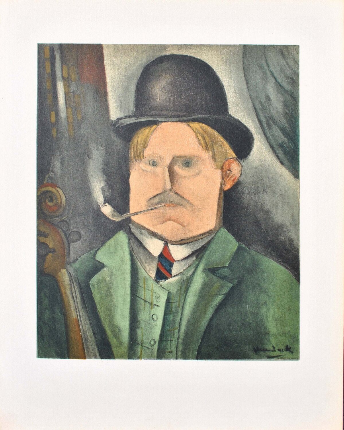 Autoportrait Maurice de Vlaminck Impresión en venta