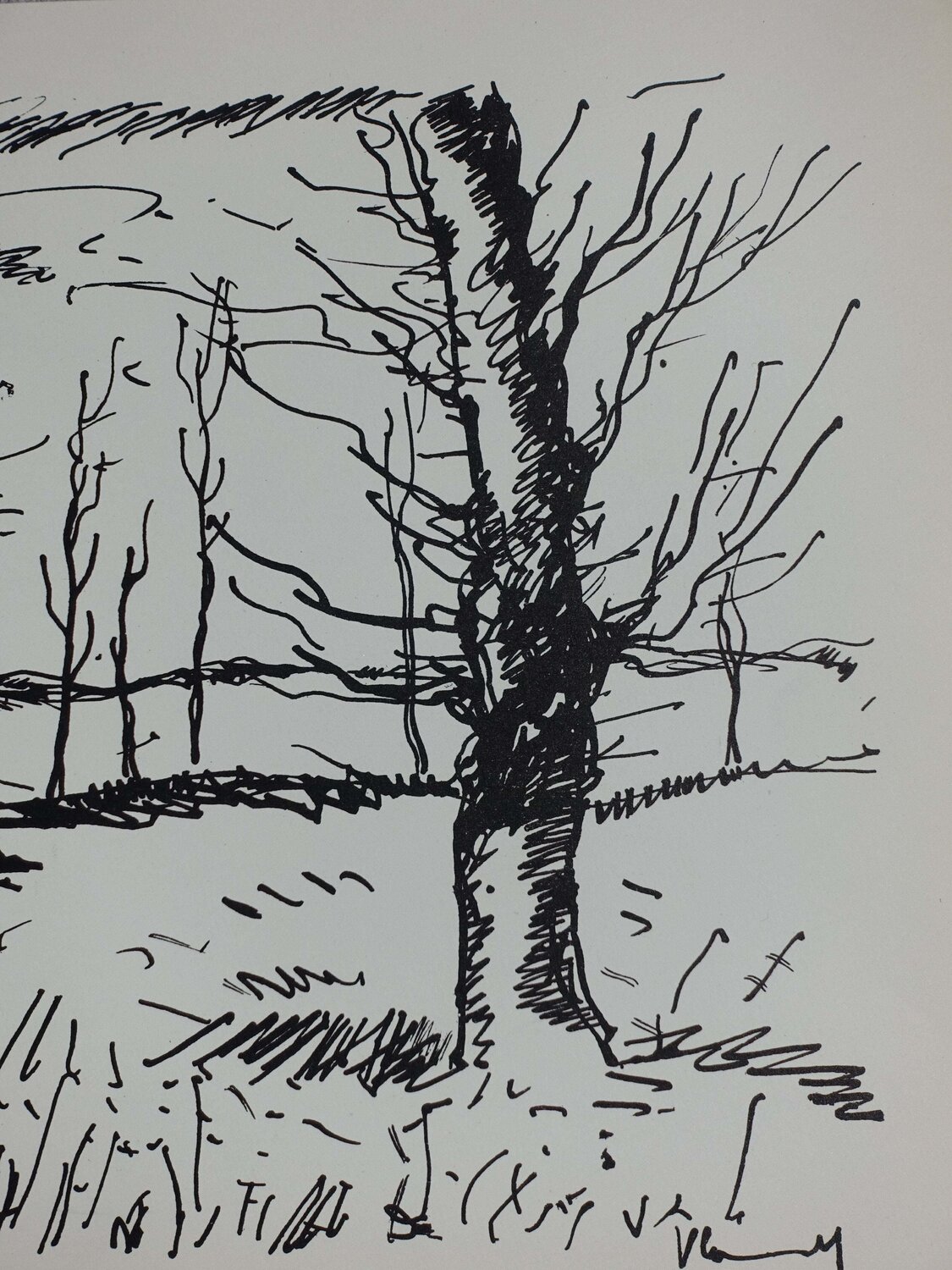 Normandie, Vallée de l'Avre Maurice de Vlaminck Druck zu verkaufen