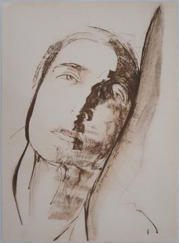 L'émotion silencieuse by Henry de Waroquier, Work on Paper for Sale on Singulart