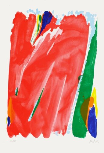 Centenaire des JO (Barcelona) von Olivier Debré, Druck kaufen auf Singulart