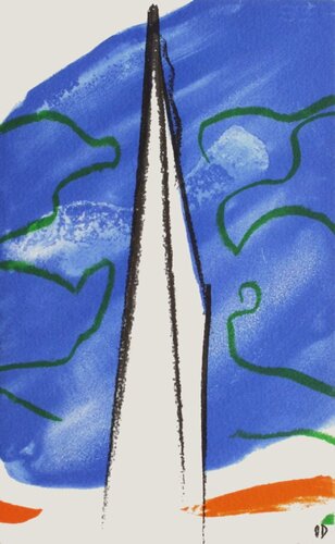 Voeux 1990 by Olivier Debré, Print for Sale on Singulart