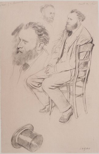 Etude de Manet au chapeau by Edgar Degas, Print for Sale on Singulart