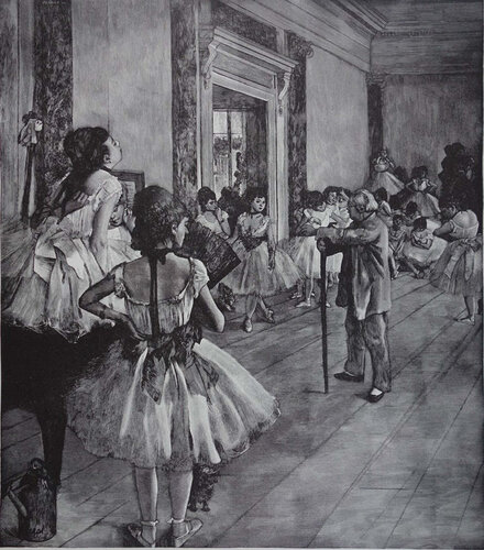 La classe de Danse by Edgar Degas, Print for Sale on Singulart